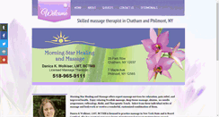 Desktop Screenshot of morningstarhealingandmassage.com